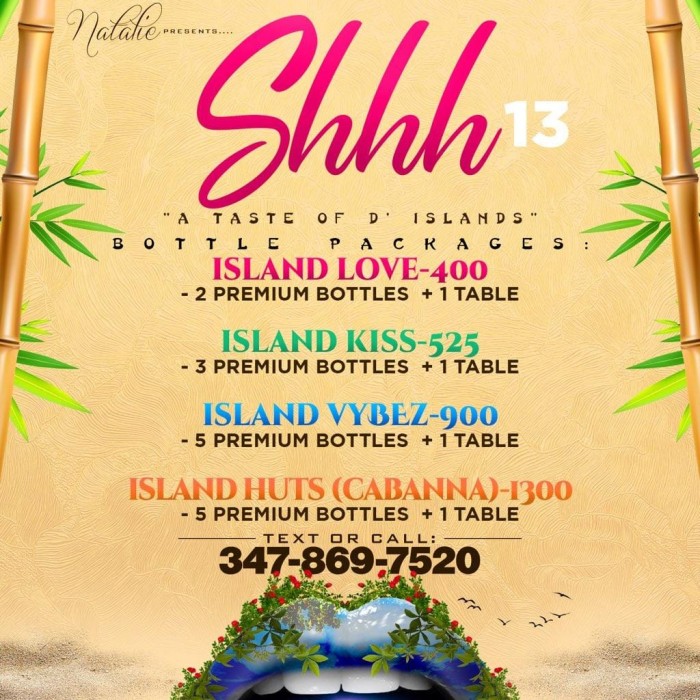 Shhh NYC  All-Inclusive - Free Premium Drinks & Food  Memorial Monday May 22nd